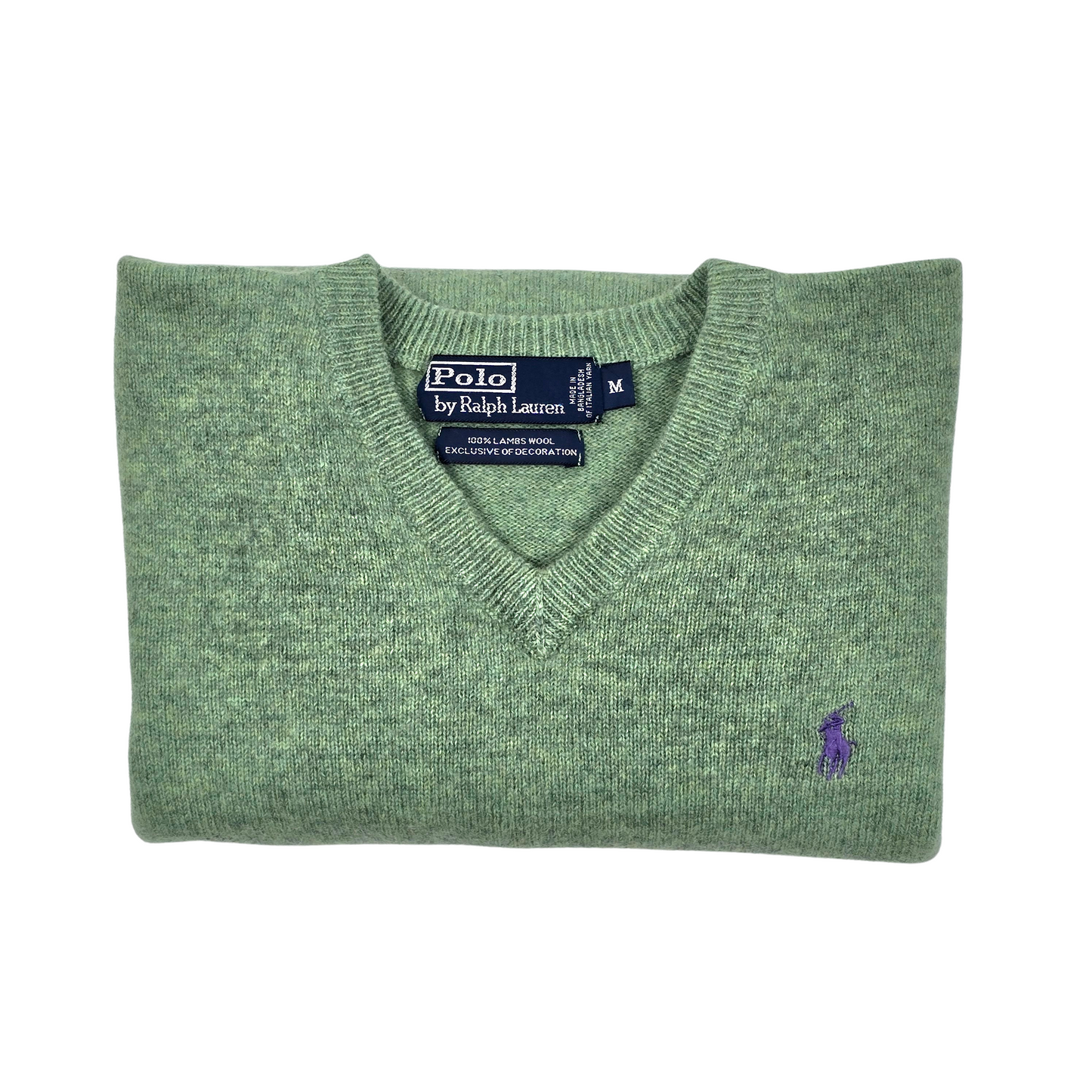 Polo by Ralph Lauren Green Wool Sweater