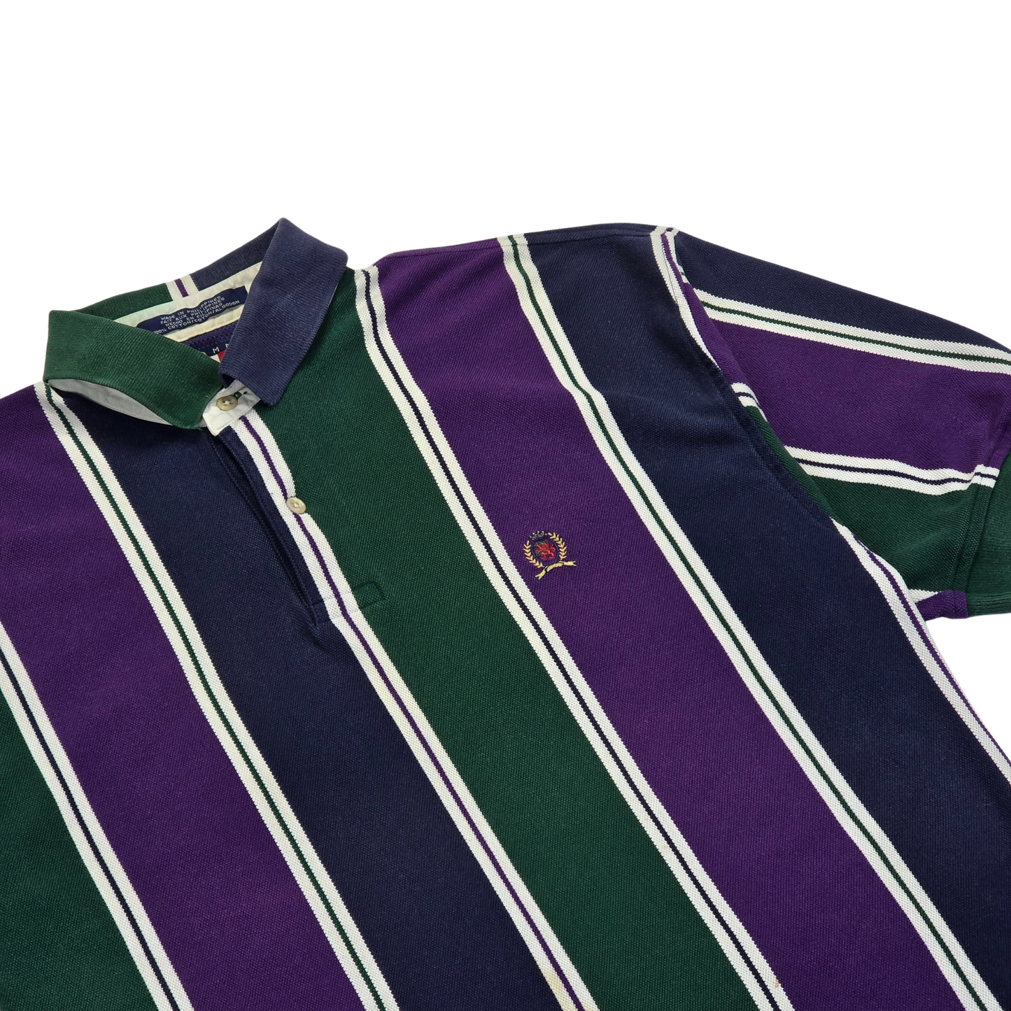 Vintage 90's Tommy Hilfiger Striped Poloshirt