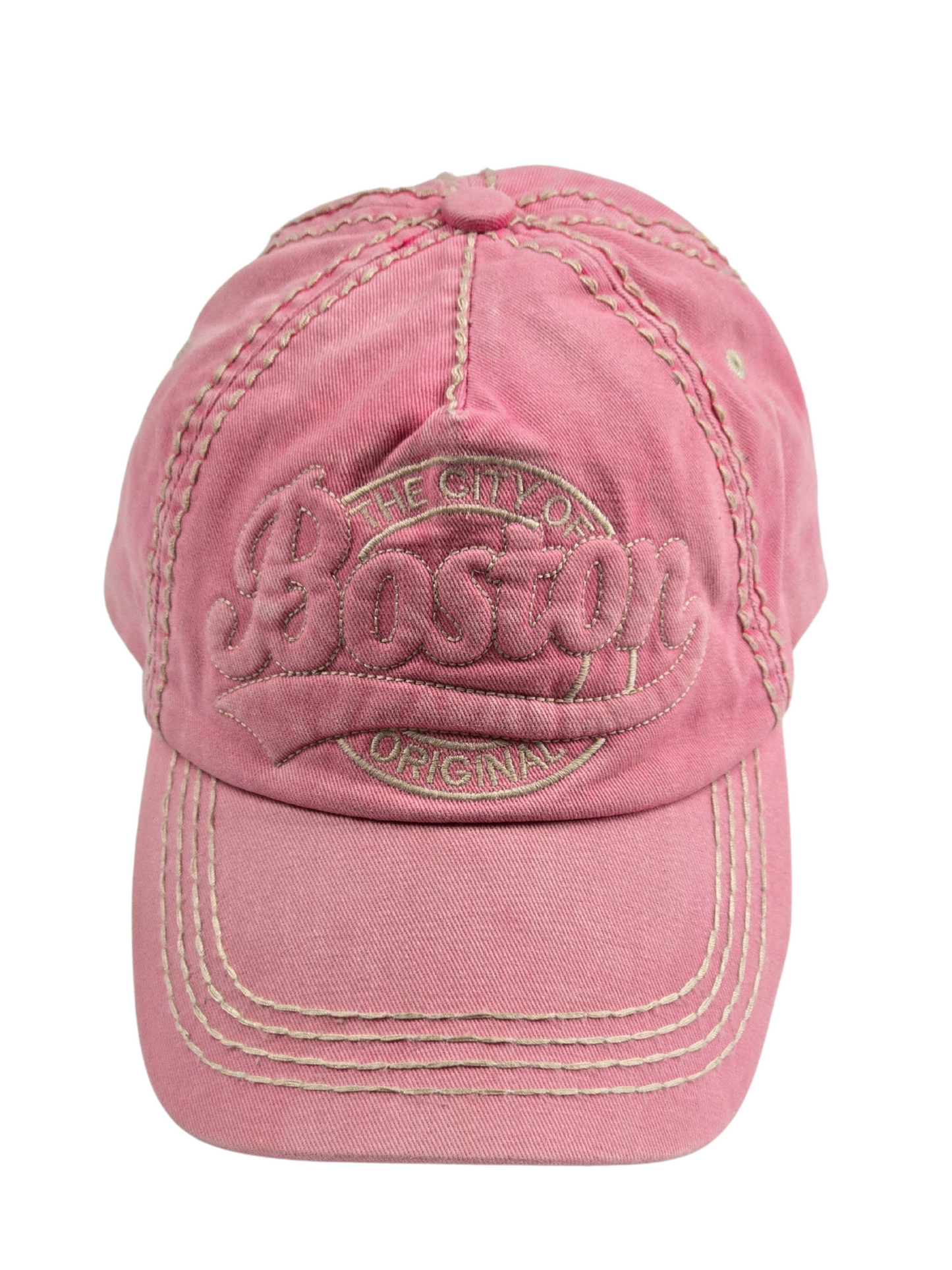 Y2K Boston Pink Cap