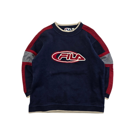 Vintage Y2K FILA Embroidered Sweatshirt