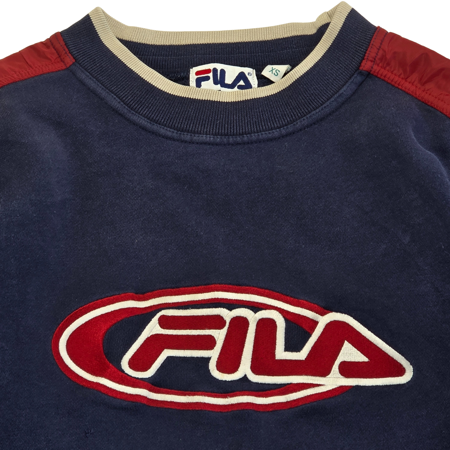 Vintage Y2K FILA Embroidered Sweatshirt