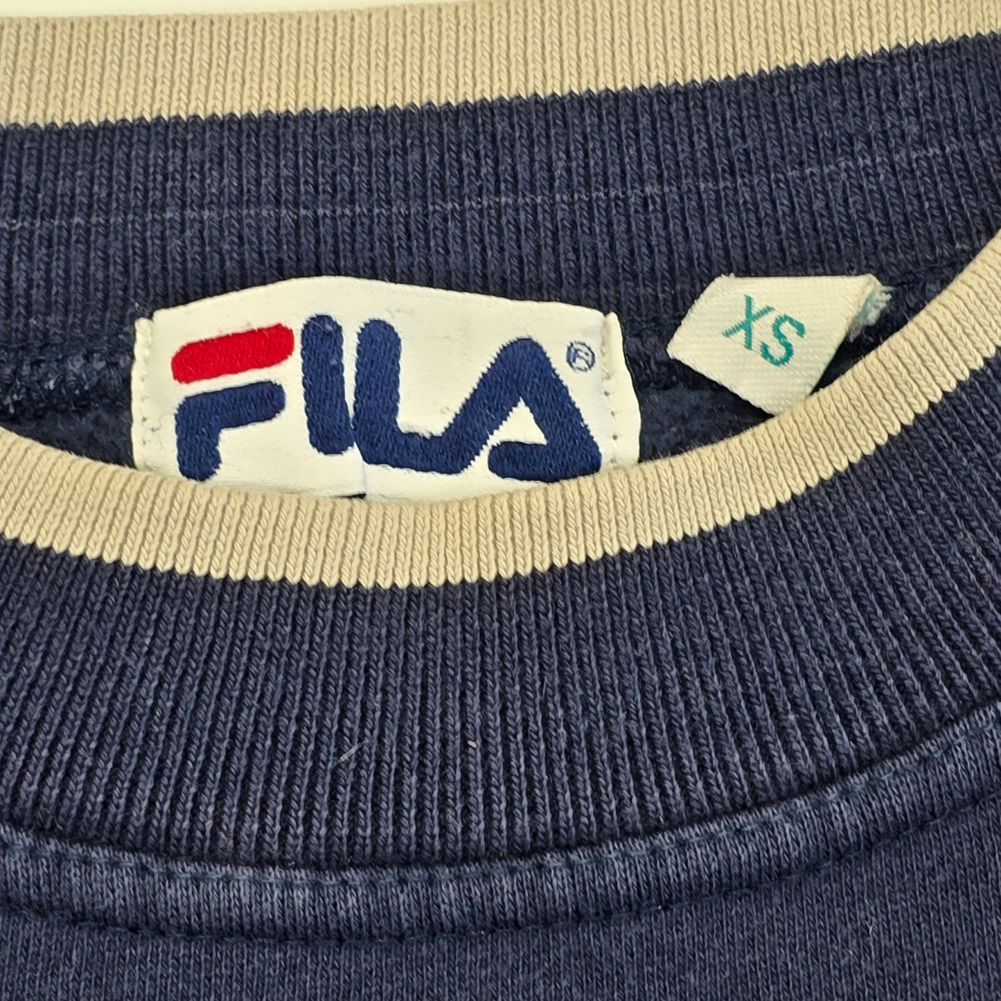 Vintage Y2K FILA Embroidered Sweatshirt