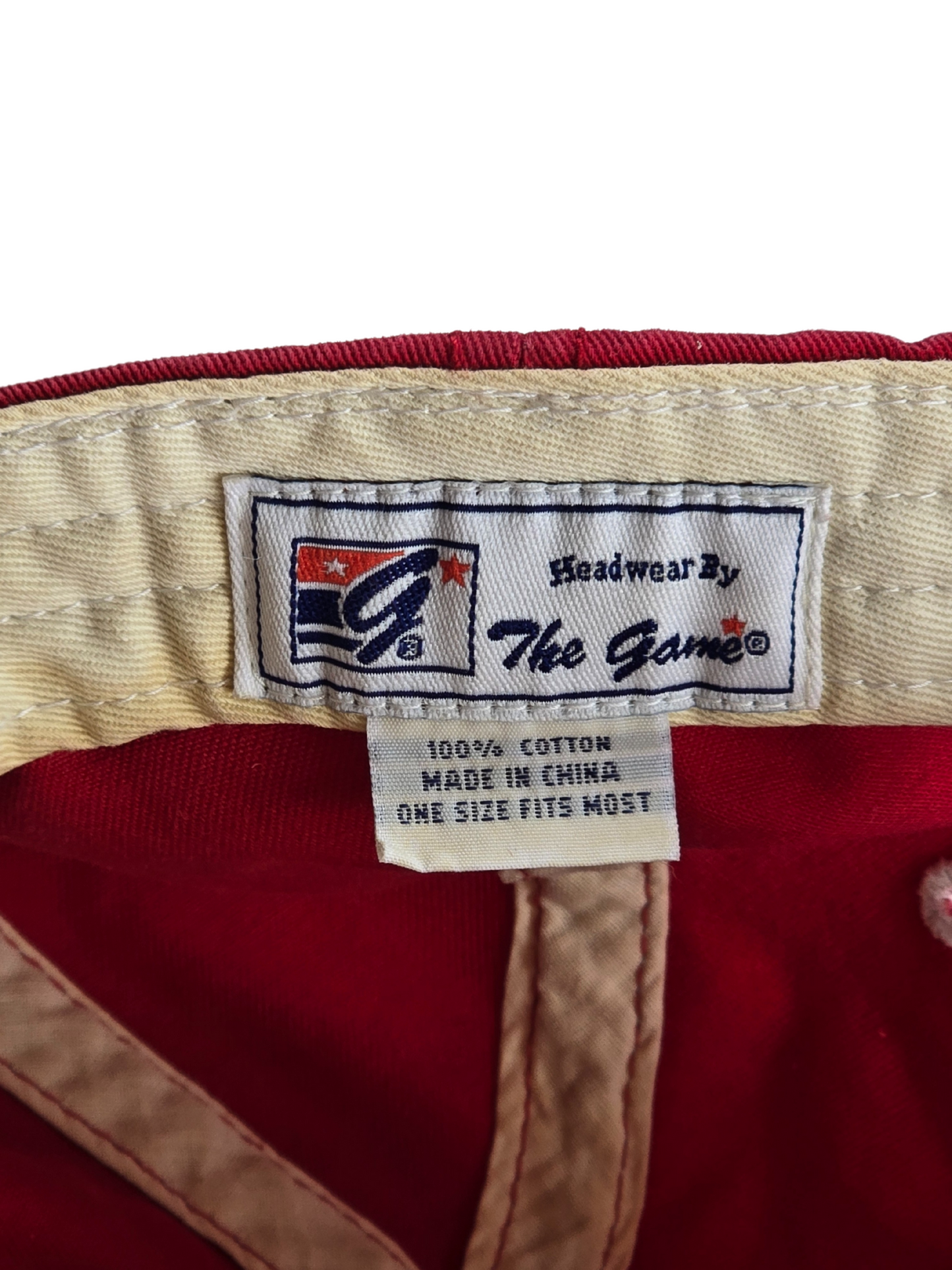 Vintage Illinois State Red USA Cap