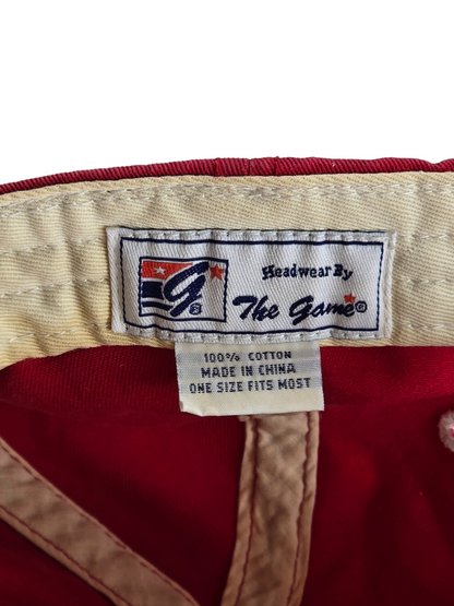 Vintage Illinois State Red USA Cap