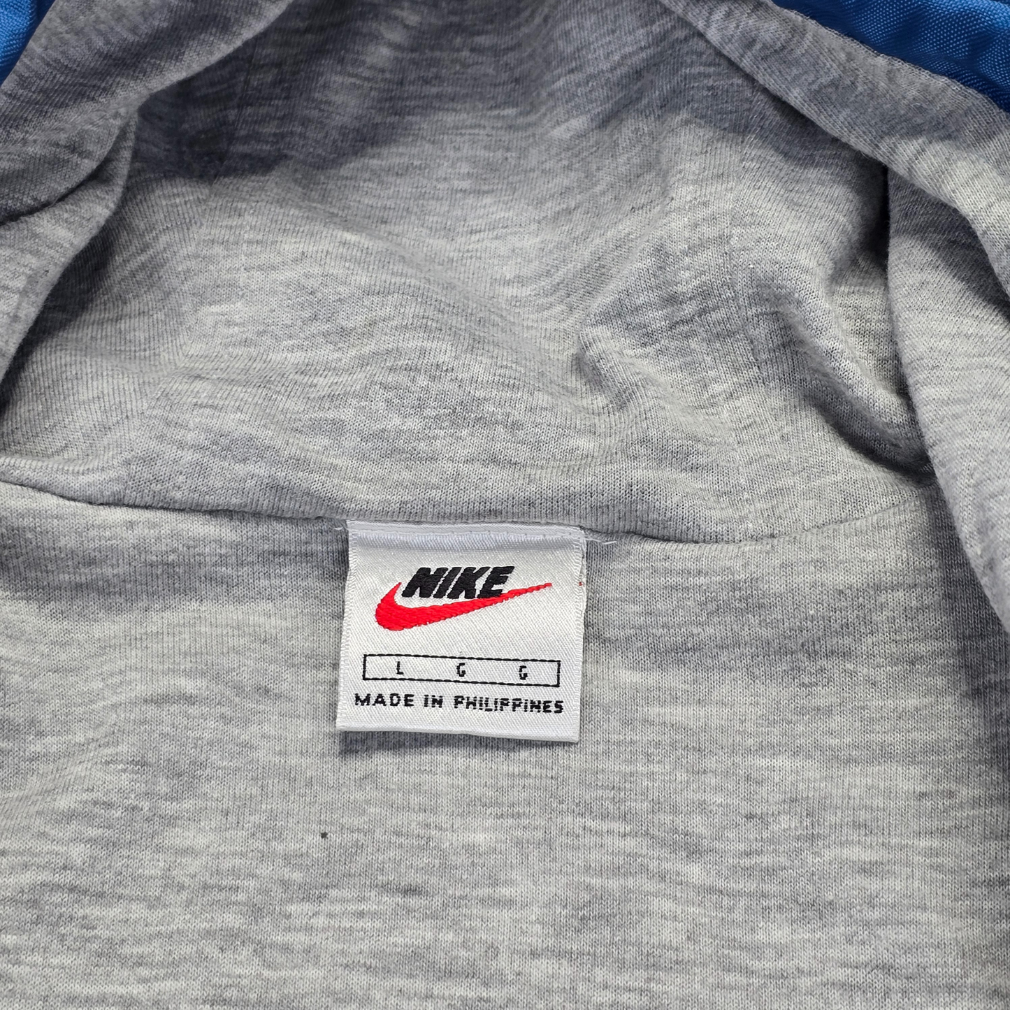Vintage 90's Nike Blue Windbreaker