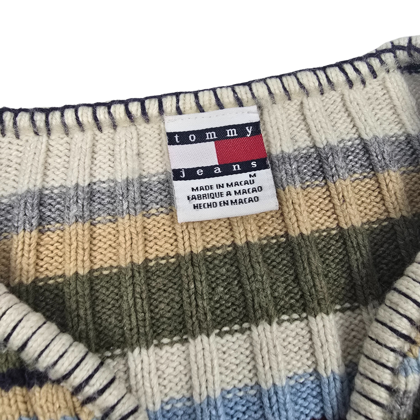 Vintage Tommy Hilfiger Striped Sweater